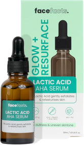 Face Facts Glow & Resurface Lactic Acid Facial Serum