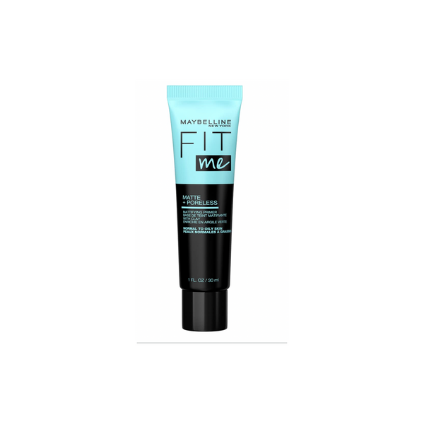 Maybelline New York Fit Me Matte + Poreless Mattifying Face Primer Makeup With Sunscreen, Broad Spectrum SPF 20