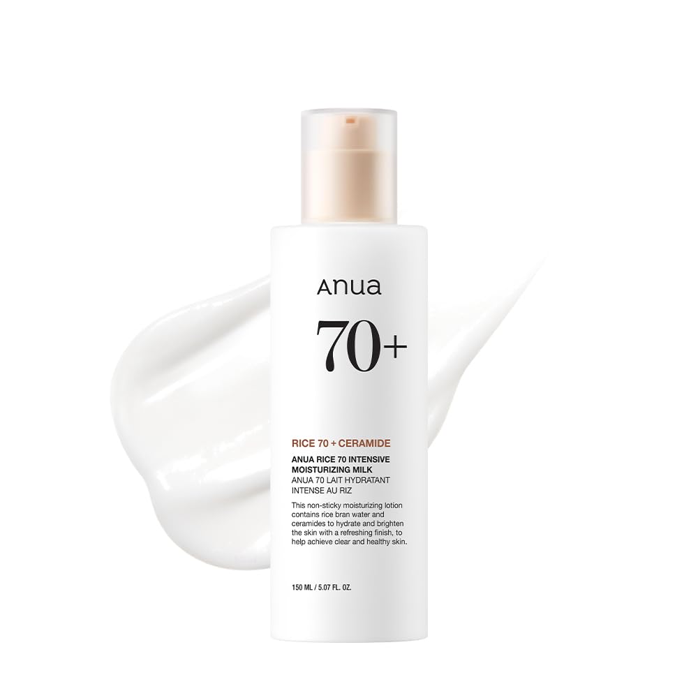 ANUA - RICE 70+ CERAMIDE MOIST MILK LOTION