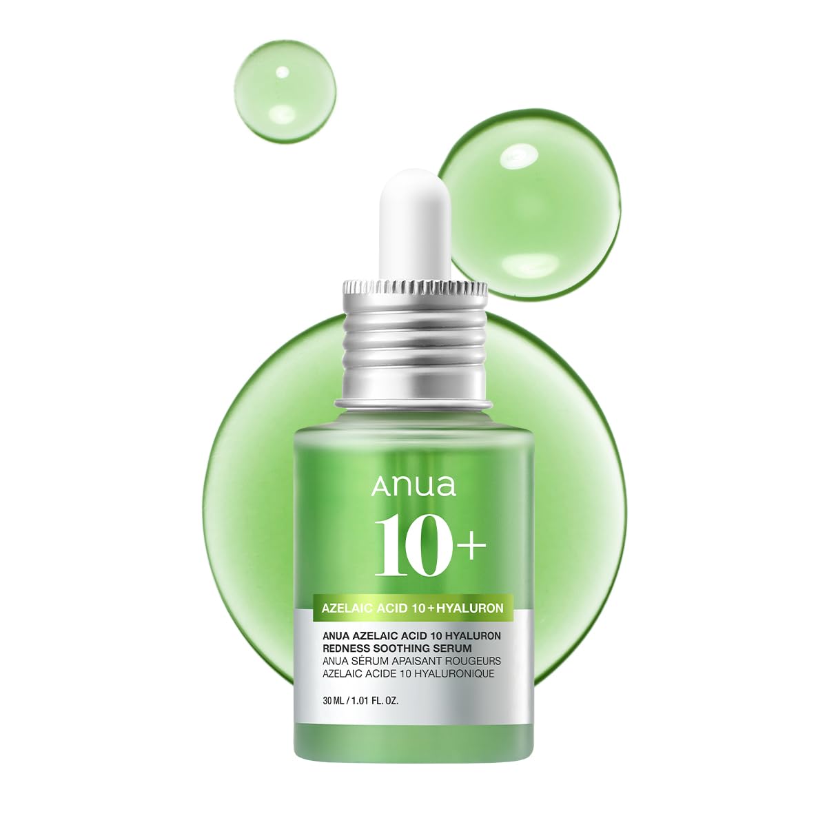 ANUA - AZELAIC 10+ HYALURON SOOTHING FACIAL SERUM
