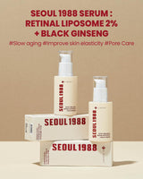 SEOUL 1988 - LIPOSOME 2% + BLACK GINSENG SERUM