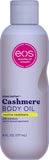 Eos Cashmere Body Oil, Vanilla Cashmere, 24 Hour Moisture, Plant-Based