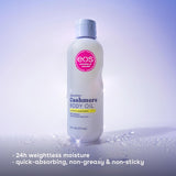 Eos Cashmere Body Oil, Vanilla Cashmere, 24 Hour Moisture, Plant-Based