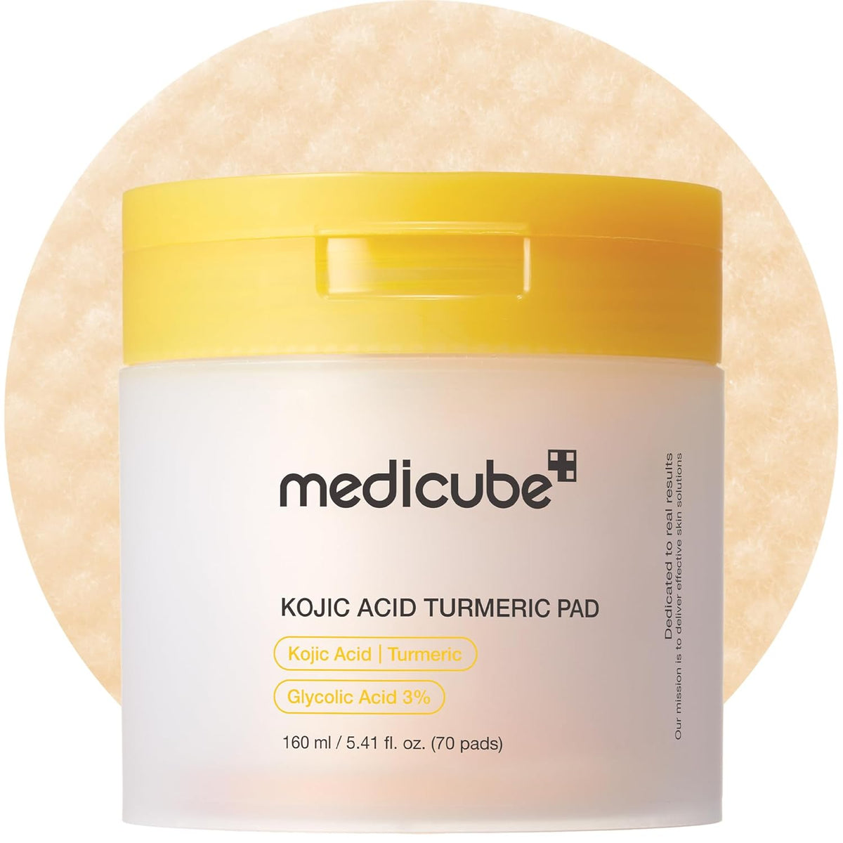 MEDICUBE TONER PADS KOJIC ACID TURMERIC PURIFYING TONER PAD