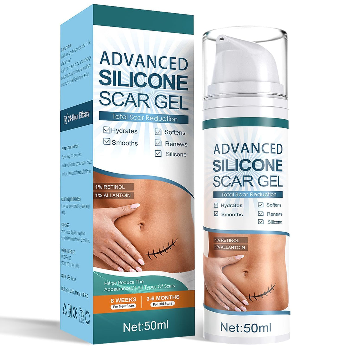 ADVANCED SILICONE SCAR GEL