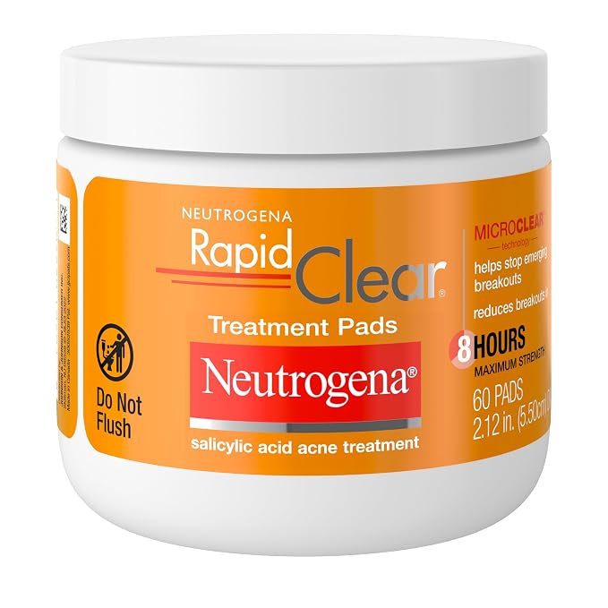 NEUTROGENA RAPID CLEAR TREATMENT PADS