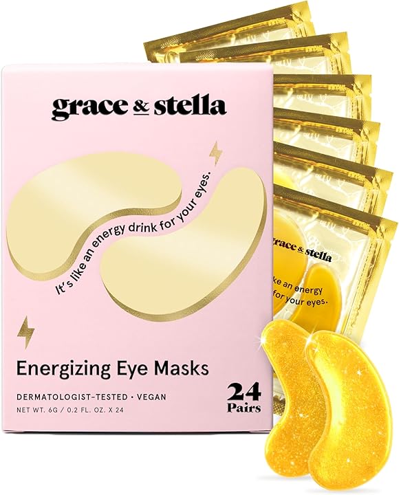 GRACE & STELLA  - ITS LIKE AN ENERGY DRINK FOR YOUR EYES ENERGIZING EYE MASKS