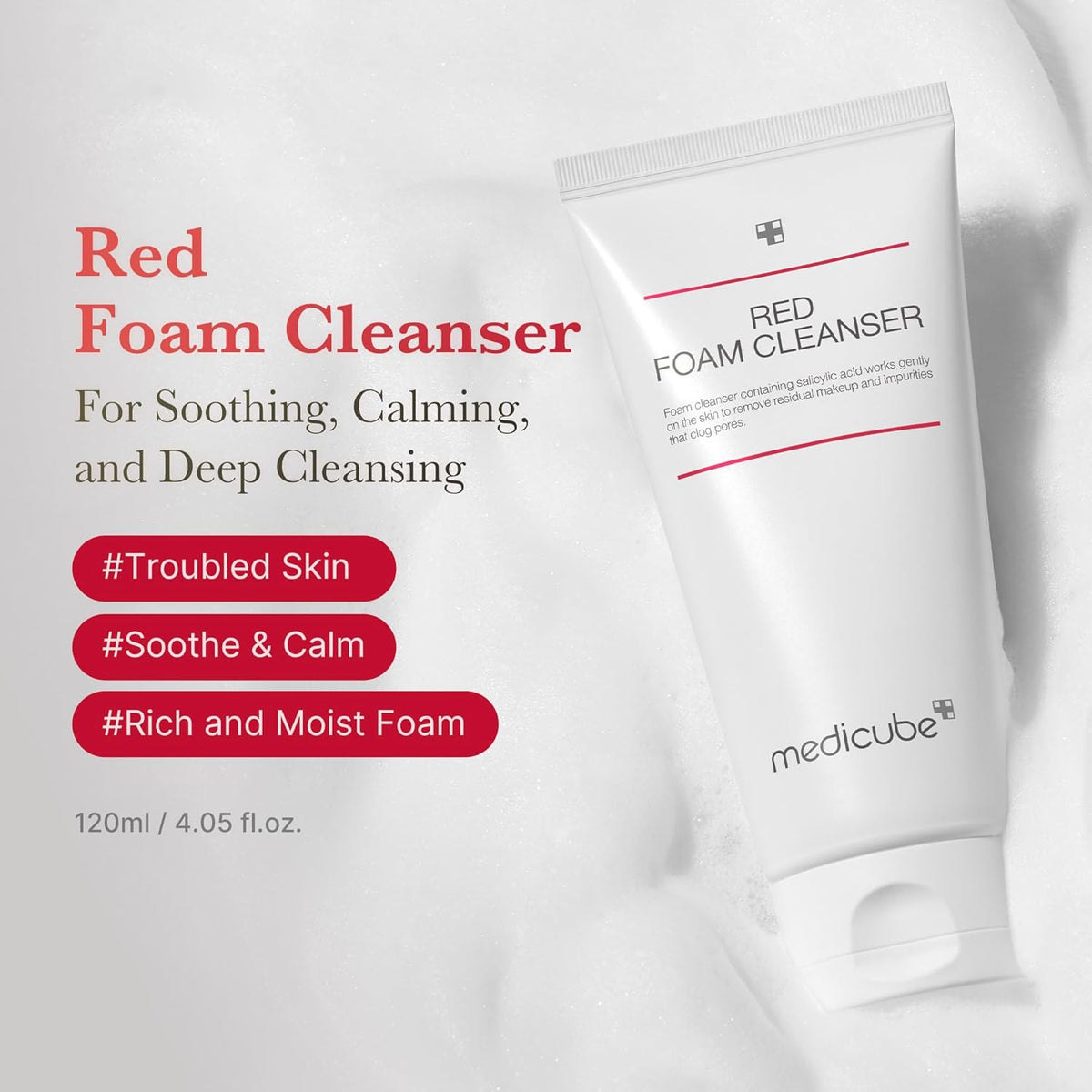 MEDICUBE - RED FOAM CLEANSER