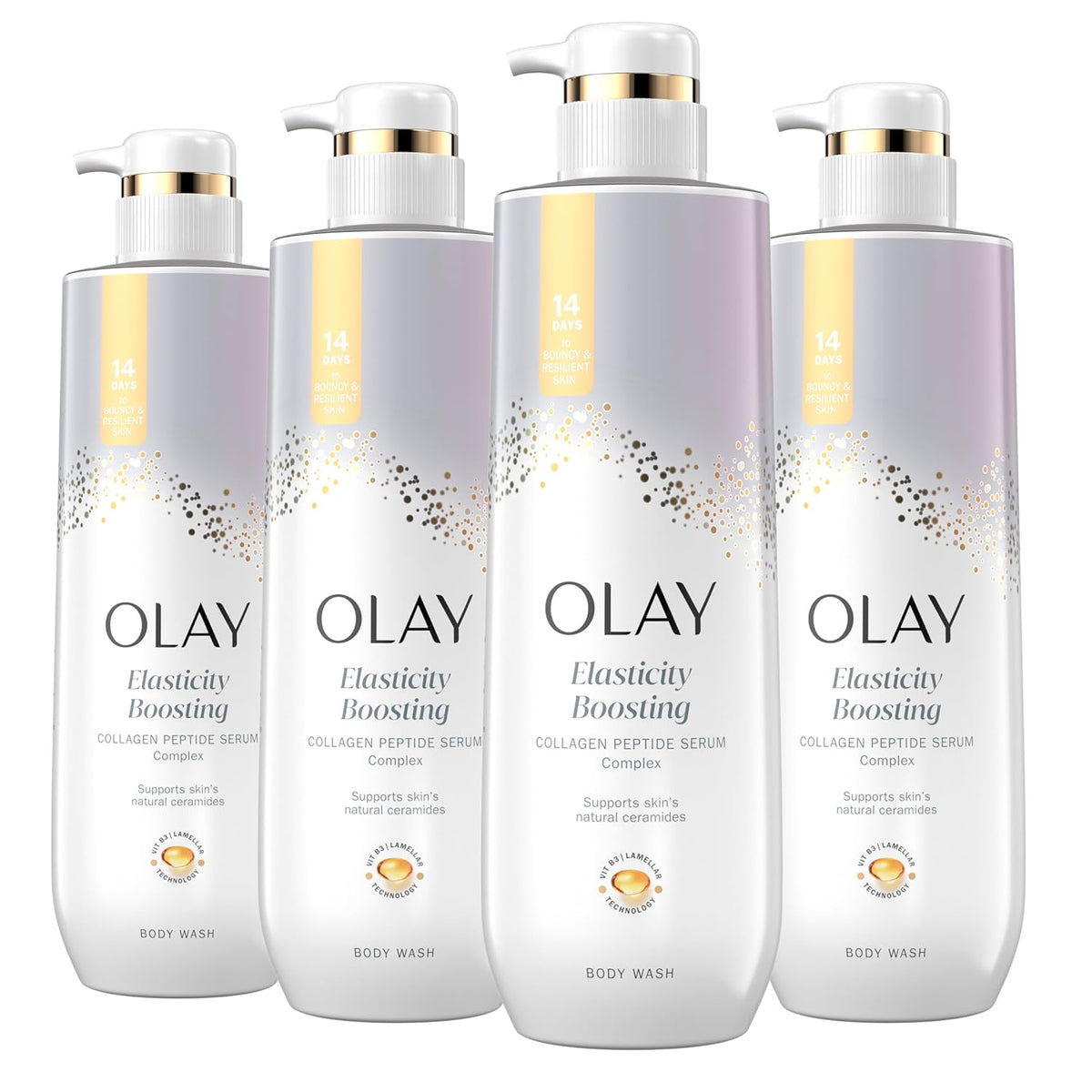 OLAY ELASTICITY BOOSTING BODY WASH WITH COLLAGEN PEPTIDE