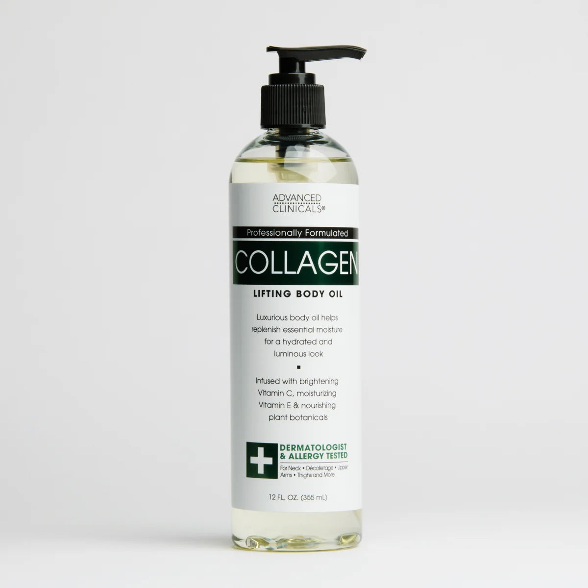 ADVANCED CLINICALS - COLLAGEN LIFTING BODY OIL