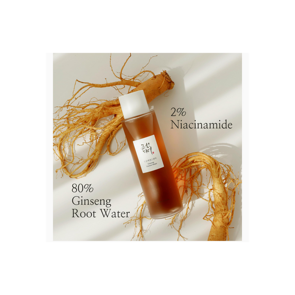 Beauty of Joseon Ginseng Essence Water Hydrating Face Toner for Dry, Dull Skin. Korean Moisturizing Skin Care