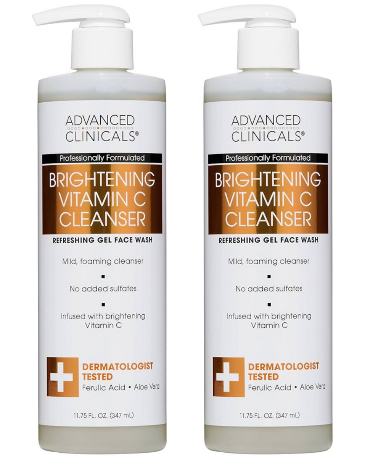 Advanced Clinicals VitaminC Brigtening Face Wash