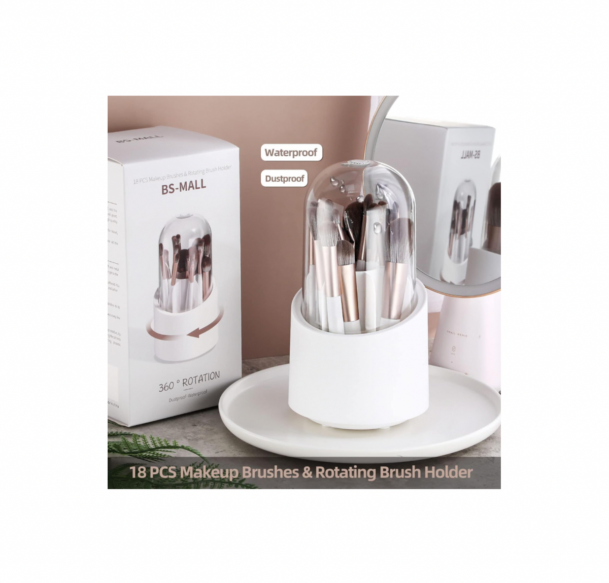 Bs Mall 18 piece Professional Brush set