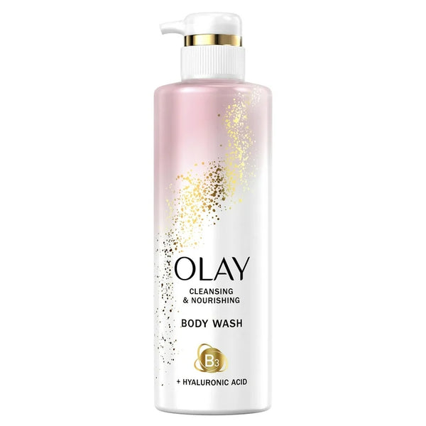 OLAY NOURISHING BODY WASH WITH VITAMIN B3 + HYALURONIC