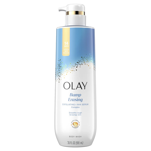 OLAY BUMP ERASING EXFOLIATING BODY WASH WITH AHA SERUM COPLEX