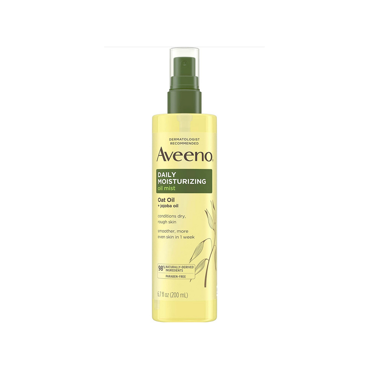 Aveeno Daily Moisturizing Dry Body Oil Mist with Oat and Jojoba Oil