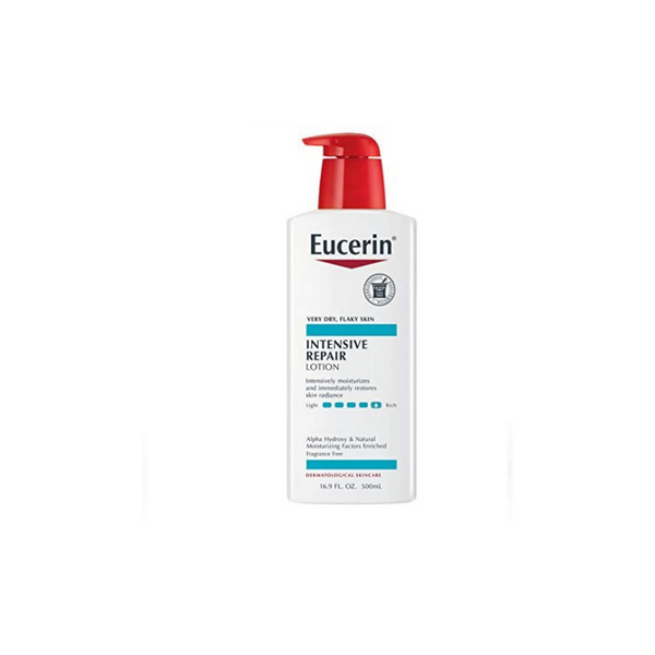 Eucerin Intensive Repair Lotion - Rich Lotion for Very Dry, Flaky Skin  21FL OZ
