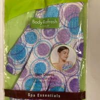 Spa Essentials Facial Exfoliating/Cleansing Gloves