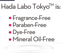 Hada Labo Tokyo Gentle Hydrating Foaming Facial Cleanser Tube, Unscented