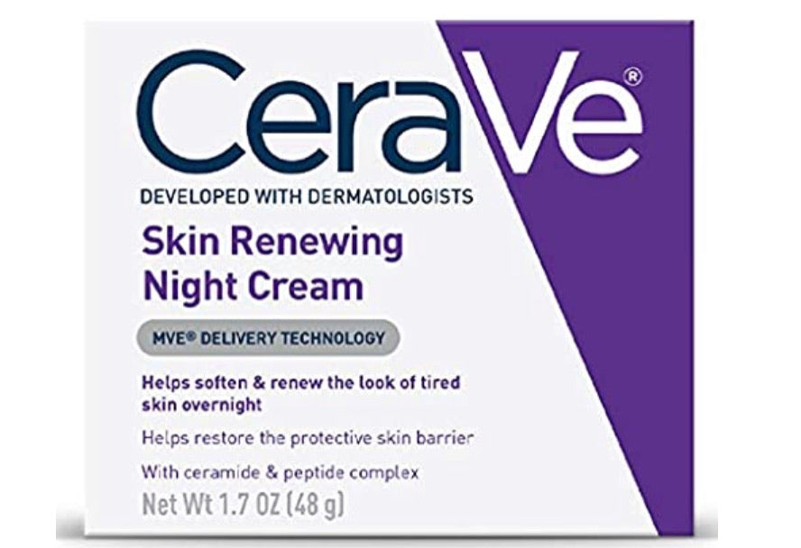 Cerave Skin Renewing Night Cream Moisturizer