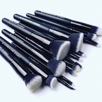 Zoreya Makeup Brushes 15Pcs Makeup Brush Set Premium