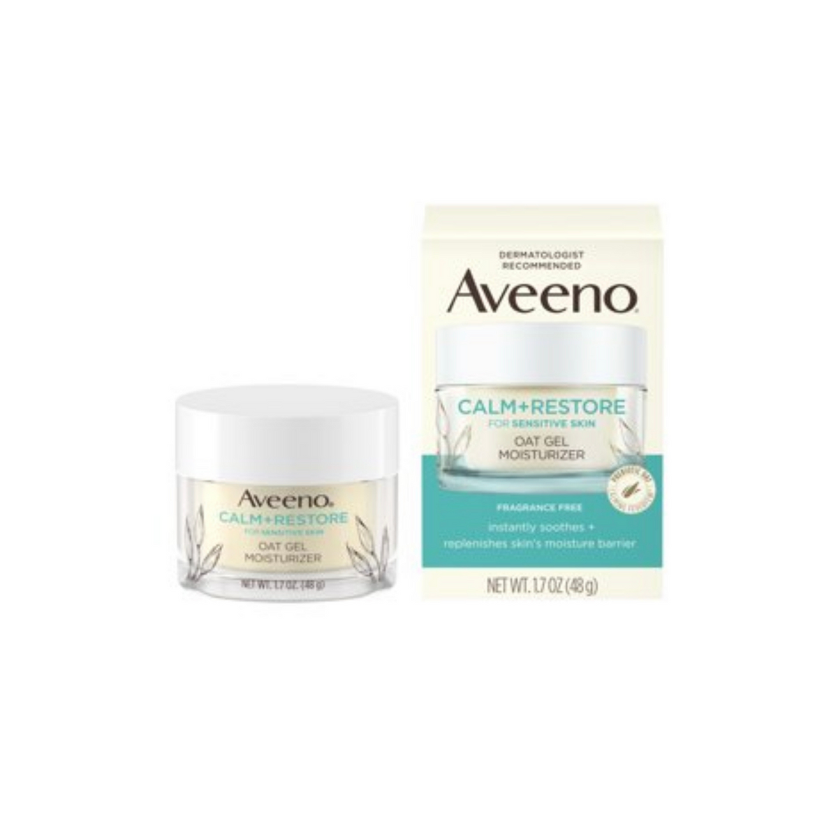 Aveeno Calm+ Restore Oat Gel Moisturizer 1.7oz