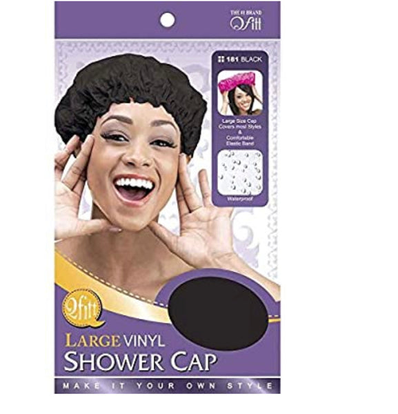 Qfitt Vinyl Shower Cap Hair