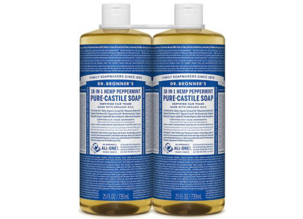 Dr. Bronner's Hemp Peppermint Pure-Castile Soap 25fl oz