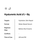 The Ordinary Hyaluronic Acid 2% + B5  Serum